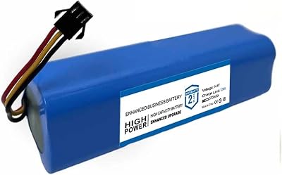 SQJZWOD LOSONCOER 5700mAh Replacement Battery .Compatible for LYDSTO W2. Robot Vacuum Cleaner Accessories Spare Parts Battery, tan9983cd00