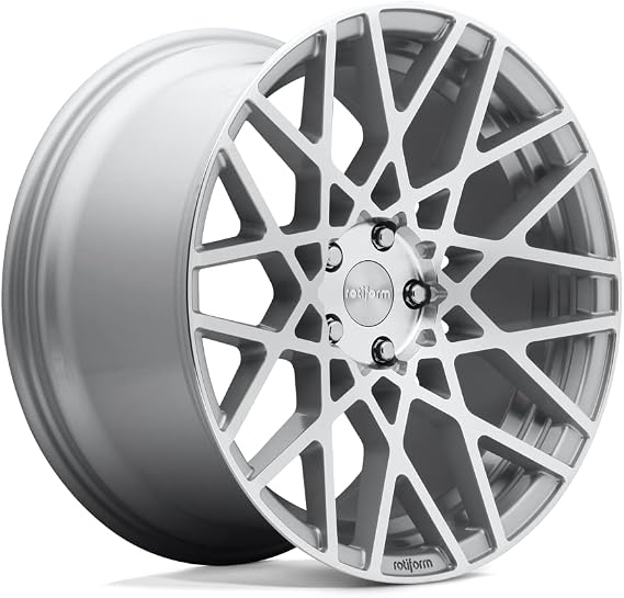 Rotiform R110 18X8.5 5X100 GL-SLVR-MACH 35MM - R110188579+35