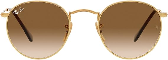 Ray-Ban ROUND METAL RB 3447 Gold/Light Brown Shaded 50/21/145 men Sunglasses