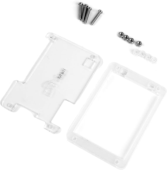 Acrylic Case for ESP32-2432S028R 2.8-inch Display, TFT Resistive Touch Screen Transparent Protective Shell ESP32 Development Board Transparent Case