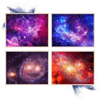 Insire Galaxy Poster, Wall Art, Galaxy Wall Poster - Unframed 8x10