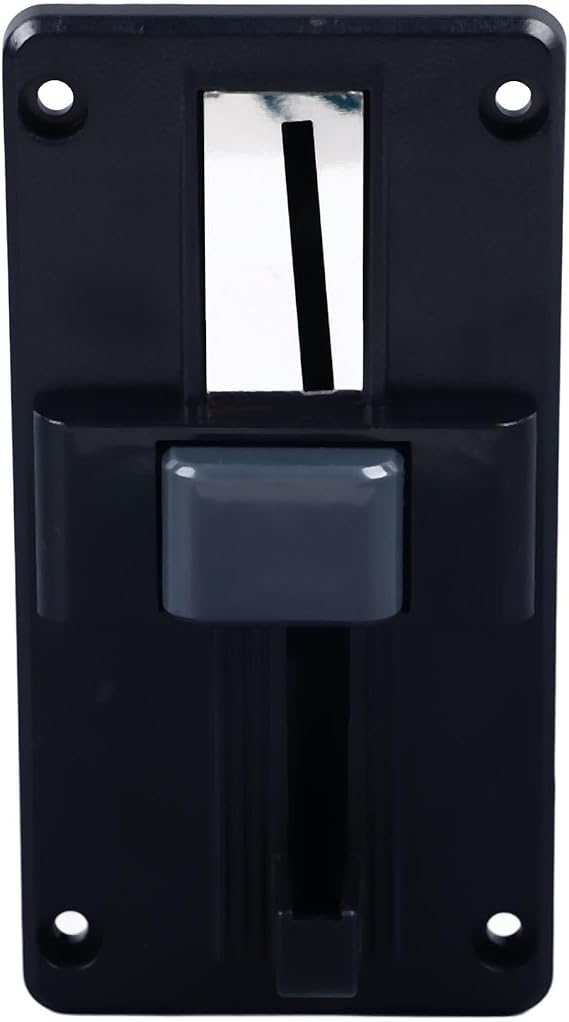 Multi Coin Slot Acceptor, High Accuracy Fast Recognition Electronic Coin Selector with 6 Coins Memory, for Coin Operated Washing Machines Vending Machines