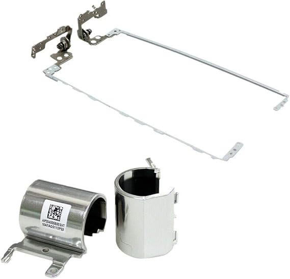 LCD Screen Hinges Bracket KIT & Hinge Cover Kit for HP 15-BS