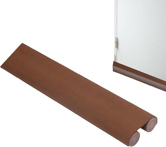Draft Stopper for Doors Door Draft Stopper Door Sweep Door Bottom Seal Strip Twin Door Gap Guard Windproof Energy Saving Stopper 93cm/36.6" Door Draft Stopper Door Sweep Door Bottom Seal Strip Twin