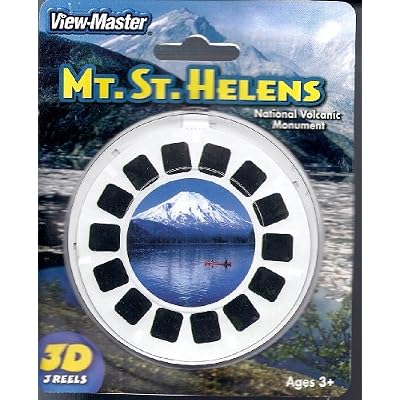 Mt. St. Helens Washington - View-Master 3D 3-Reel Set