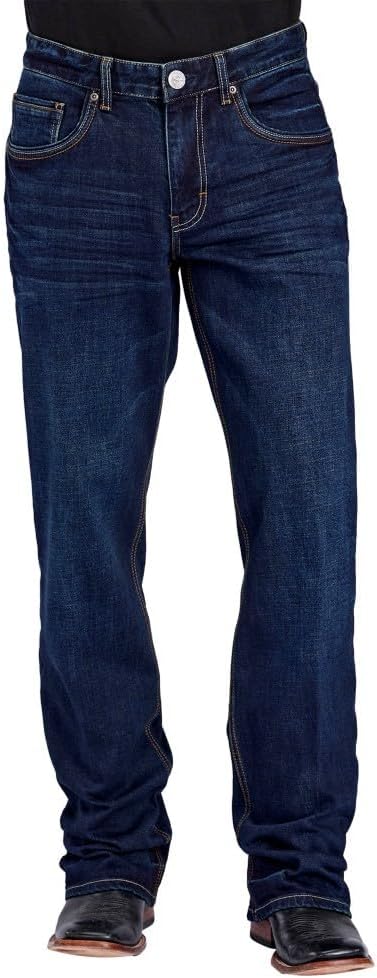 Modern Stretch Blue Jeans by Stetson