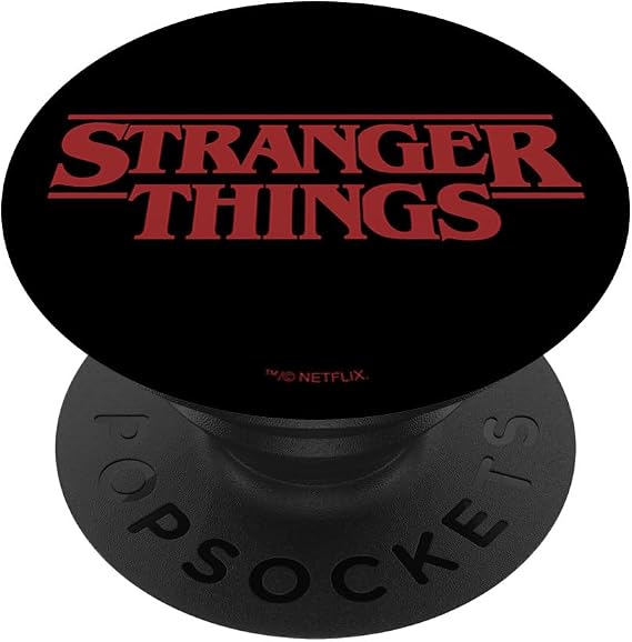 Stranger Things Basic Text Logo PopSockets Adhesive PopGrip