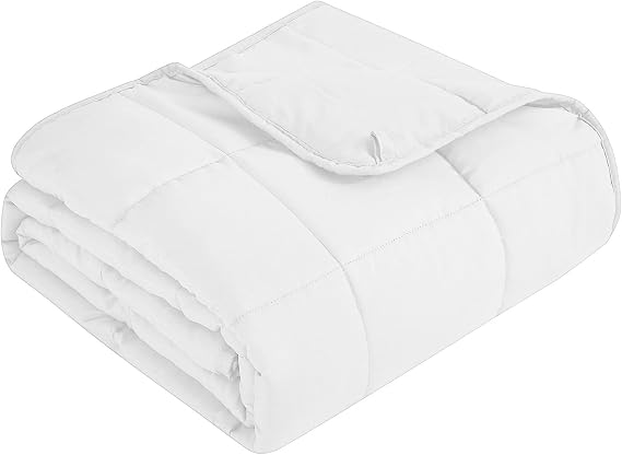 Topcee Weighted Blanket (20lbs 80"x87" King Size) Soft Cooling Heavy Blanket Sleeping, Apply to 190-210 lbs Body, Thick Breathable Blanket with Glass Bead, Easy Care