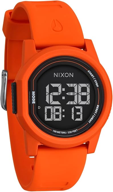 NIXON Disk A1370-100m Water Resistant Men's Digital Watch