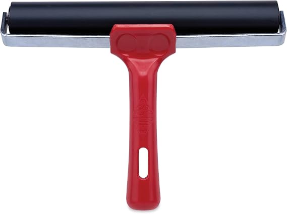 ESSDEE Ink Roller/Brayer 200 mm, Red