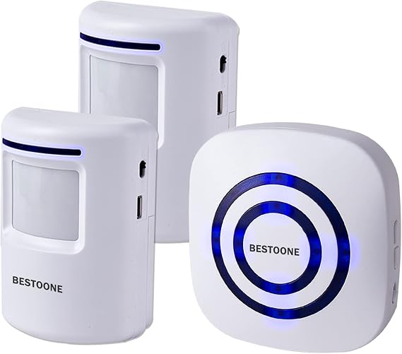 Motion Sensor Alarm, Indoor Home Security System Electric Doorbells