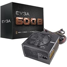 EVGA 600 B1, 80+ BRONZE 600W, Includes FREE Power On Self Tester, Power Supply 100-B1-0600-KR