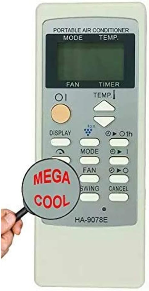 Replacement for Sharp Air Conditioner Remote Control for Model cv-10mh