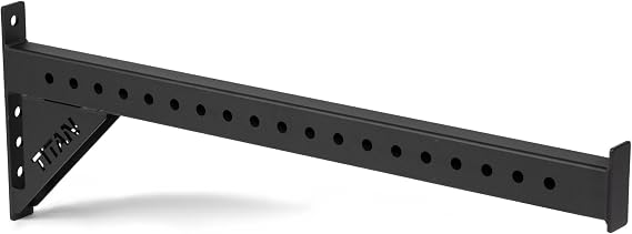 Titan Fitness Extended Arm Compatible with T-3 X-3 Series Power Rack or Wall Mount Rigs
