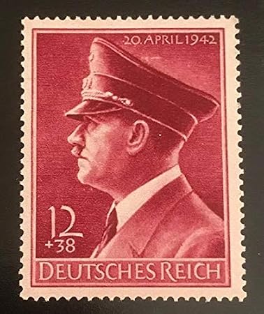 Postage Stamp Germany Hitler Head Scott B203 MNH