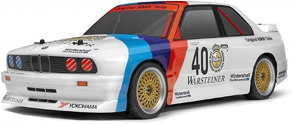 HPI Racing 120103 RS4 Sport 3 BMW M3 E30 Warsteiner 1:10 RC Model Car Electric Touring Car Quad Wheel Drive (4