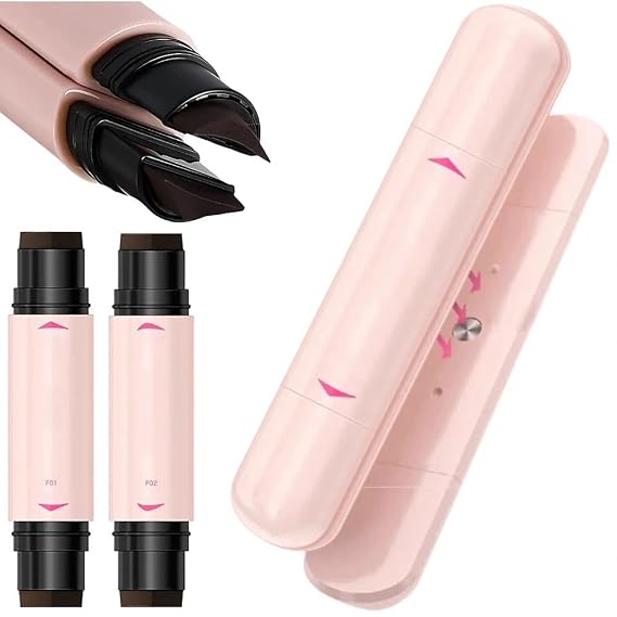 Foldable Eyeliner Stamp, Eye Liner Pen Tool for Beginners, 2026 Eyeliner Pencil Set for Perfect Wings (Black)