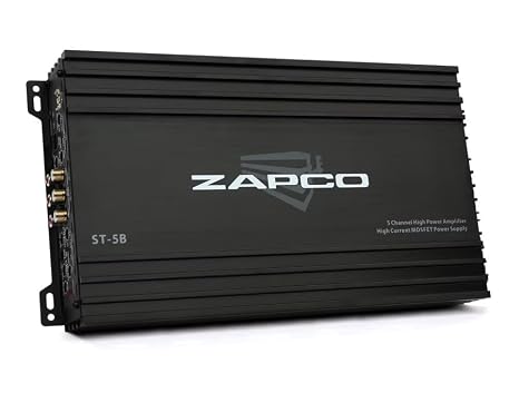 Zapco ST-5B 5-Channel Class AB Full Range Amplifier