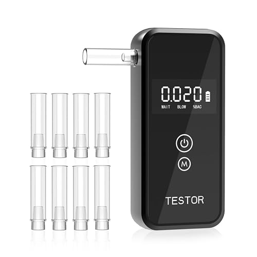 Breathalyzer, 2025 Upgraded Grade Breathalyzer for Alcohol, Professional Personal Alcohol Breathalyzer Tester for Home Use