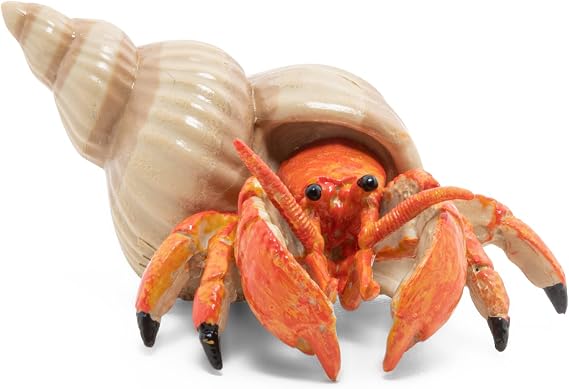 Papo Realistic Hermit Crab Figurine, Marine World Collection, Kids Ages 3+