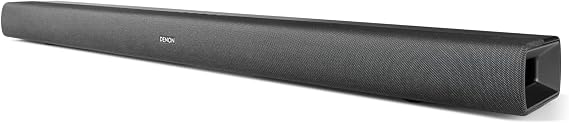 Denon DHT-C210 Full-Range Dolby Atmos Sound bar with Built-in subwoofers and Bluetooth Streaming., Black
