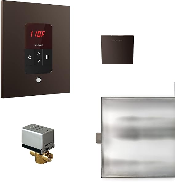 Mr. Steam BasicButler Square Package (Oil Rubbed Bronze)