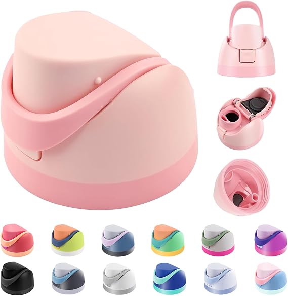Replacement Lid for Owala Freesip Compatible with Owala Cup 470 ml 710 ml 950 ml 1.2 L Leak-proof One Button Replacement Lid for Top Accessories BPA Free