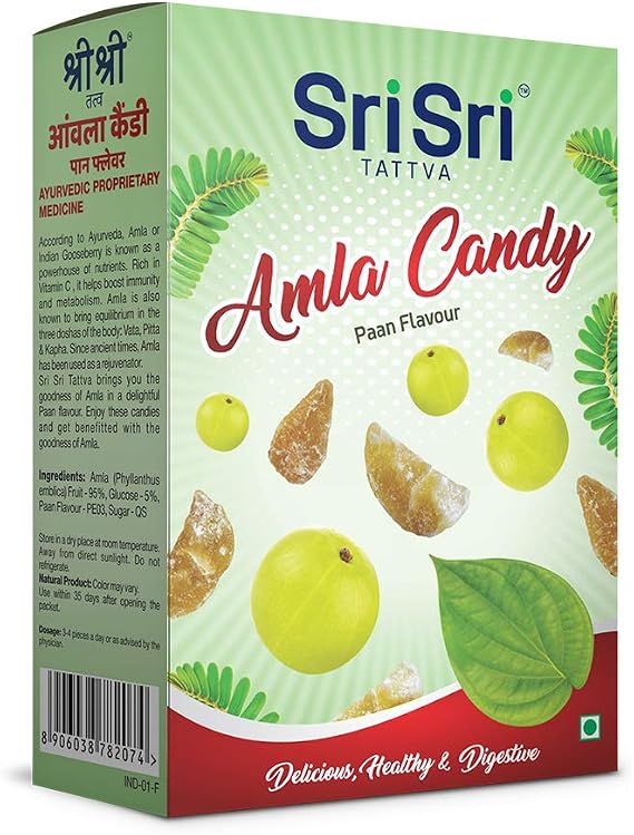 Sri Sri Tattva Amla Paan Candy, 400g