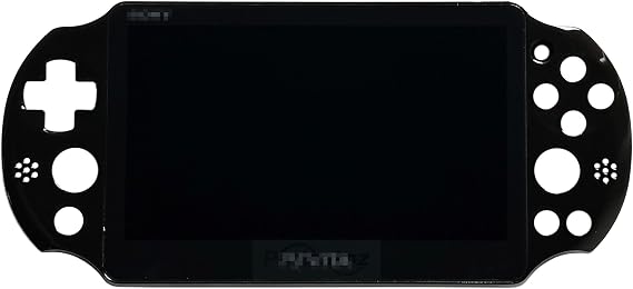 Black Front LCD Display Touch Screen Panel Digitizer Assembly with Frame Combo Replacement for Playstation PS Vita 2000 PSV 2000 PCH-2000