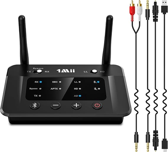 1Mii B03 Bluetooth 5.3 Transmitter Receiver