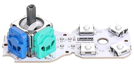 Epindon Hall Effect Stick Module with Tactile Switch for Victrix Pro BFG//PRO BFG Reloaded Wireless Controllers (Both PS5 and Xbox Version) Conductive Rubber is NOT Required Right Stick - Light Tension 50G