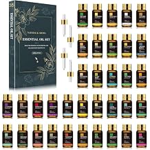 Essential Oil Set, 35PCS Premium Essential Oils Kit, 5ML Essential Oils Fragrance Oil Scent for DIY Candle and Soap Making