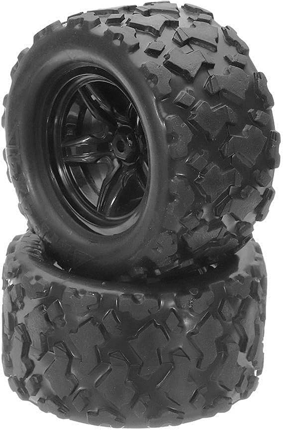 Tsolay 2Pcs RC Car Wheel Tire for HS 18301 18302 18311 18312 1/18 Crawler RC Car Modification Accessories