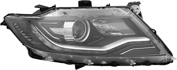 HID Headlight Assembly for Lincoln MKX 2016 2017 2018 Right Passenger Side Front Head Lamp Replacement w/o AFS Clear Lens Black Housing FO2519142 (Right Passenger Side)