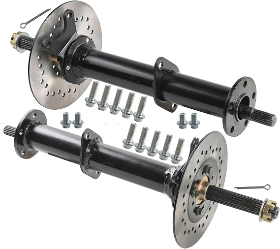 40in Rear Differential Axle Drive Shaft Kit, Vehicle Differential Axle for Go-kart Lawn Mower Tricycle Golf Cart