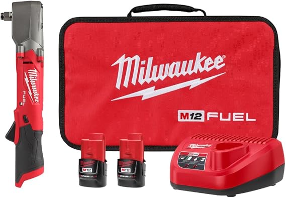 Milwaukee Electric - M12 Fuel 1/2 Right Angle IMP Wrench KIT