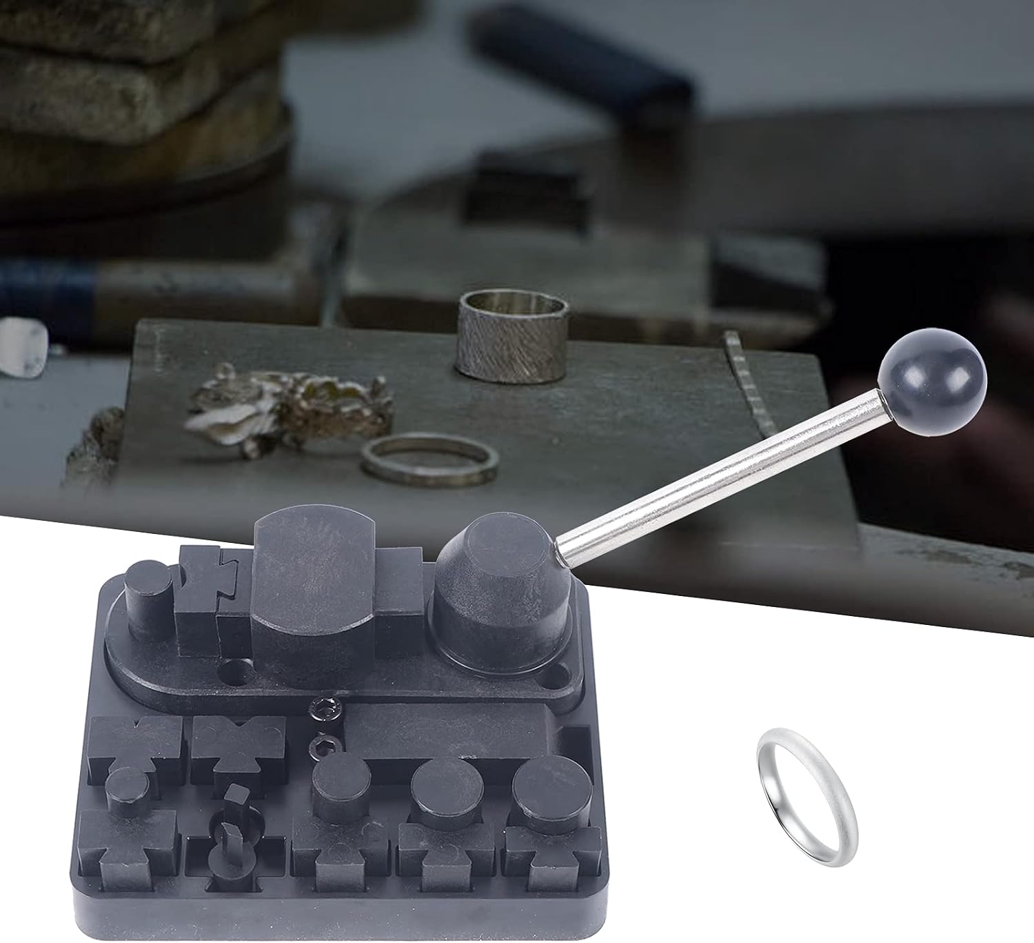 Professional Ring Bending Tool Machine Ring Bender Bracelets Shaping Kit Rings Repair,time-Saving and Labor-Saving