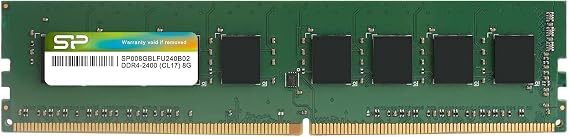 Silicon Power DDR4-2400 PC4-19200 8GB 288Pin 1.2V CL17 Desktop PC Memory SP008GBLFU240B02