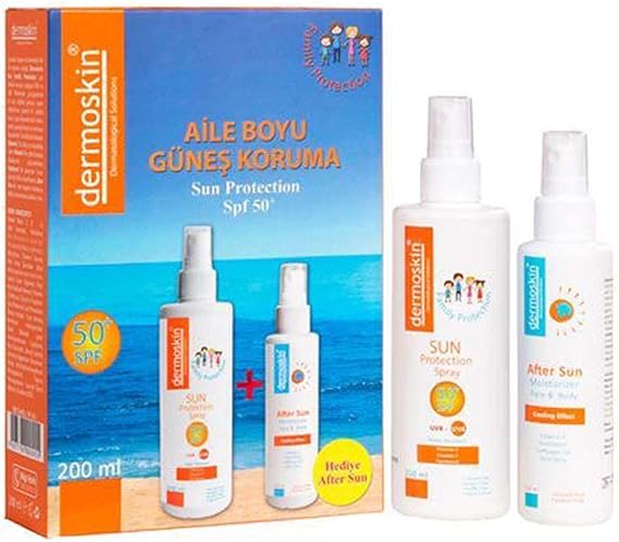 Dermoskin Sun SPF 50 Aile Hediyeli Paket 1 Paket (1 X 100 Ml)
