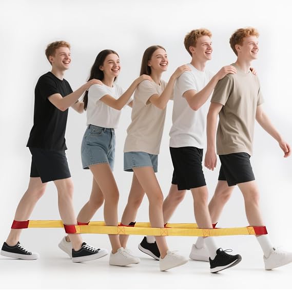 Team Building Games for Adults, Outdoor Party Group Games, Cooperative Team Race for Teamwork, Field Day Games
