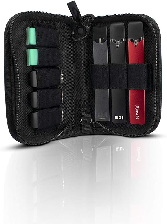 Carrying Case Fits Pods & USB Charger,Travel Storage case for Your Pocket or Bag(Case Only) (black01) (Black)