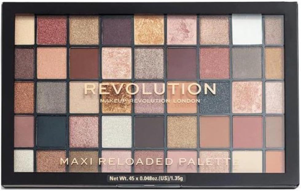 Revolution Make Up Maxi Reloaded Palette Large It Up, 45 Renk, Göz Farı Paleti