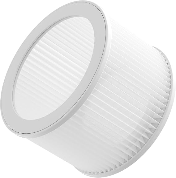 JISULIFE Fan Filter Compatible for FTP03R Table Fan, White, 1 Pack