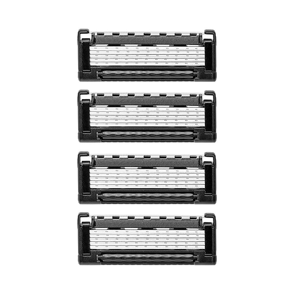 King of Shaves Replacement Razor Blades For Your K5 Razor, Handle Not Included X 4