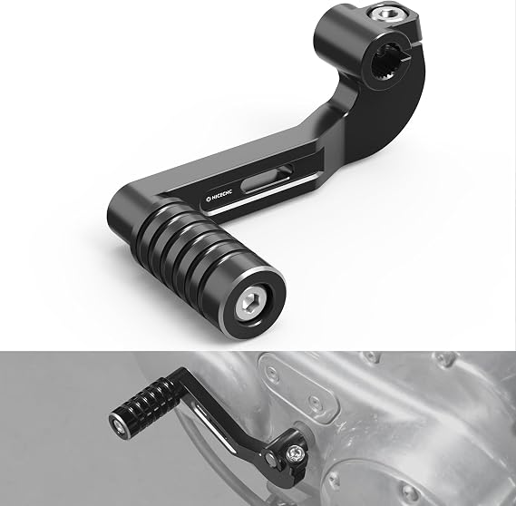NICECNC Sportster XL Gear Shift Lever Foot Shift Lever Aluminum Black