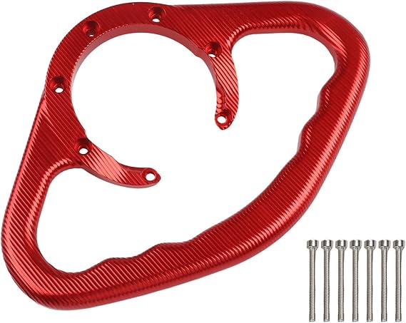 Motorcycle Passenger Fuel Tank Grab Handle Bar For Honda CBR600RR CBR900RR CBR1000RR CB Hornet VTR RC51 CNC Aluminum Alloy Grip Black Red Blue Gold Green(red)