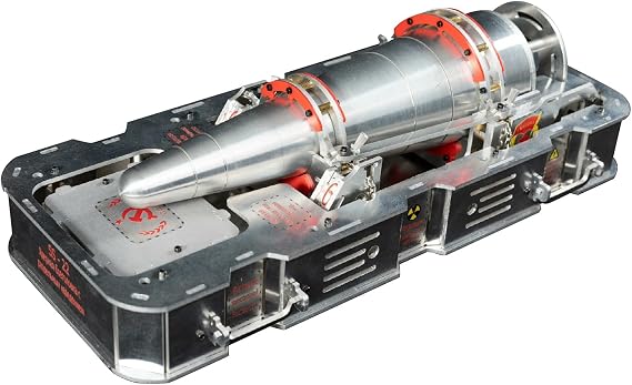 All-Metal Model of Modern Soviet SS-22 Nuclear Bomb, Simulation Assembled Toys Kit, Science Technology Tools, Military Collectibles, Technological Sense Ornaments