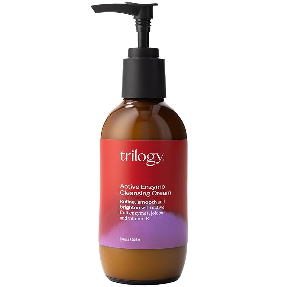 Trilogy Active Enzyme Cleansing Cream, Radiance Boost, 6.76 Fl Oz