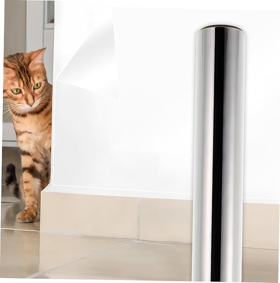 Wall Shield Static Cling PET Roll, Cuttable Removable 3 Meters