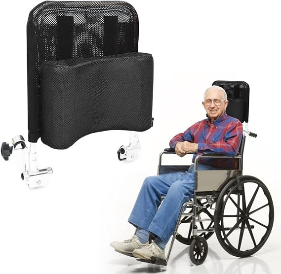 Wheelchair Headrest Neck Support Pillow, Head Backrest Adjustable Heightening Cushion for Elderly, Disabled